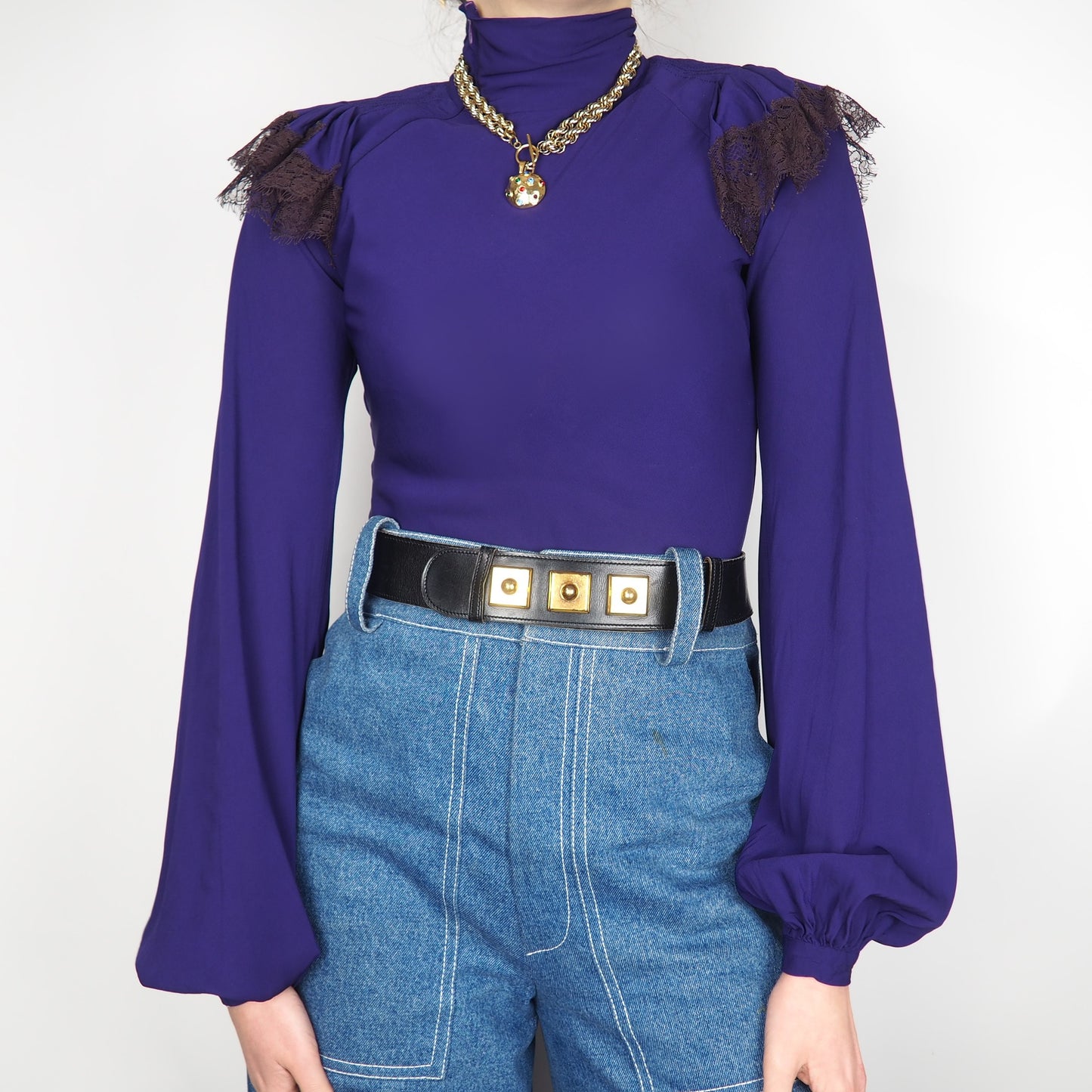 90's JEAN-PAUL GAULTIER blouse (XS-S)