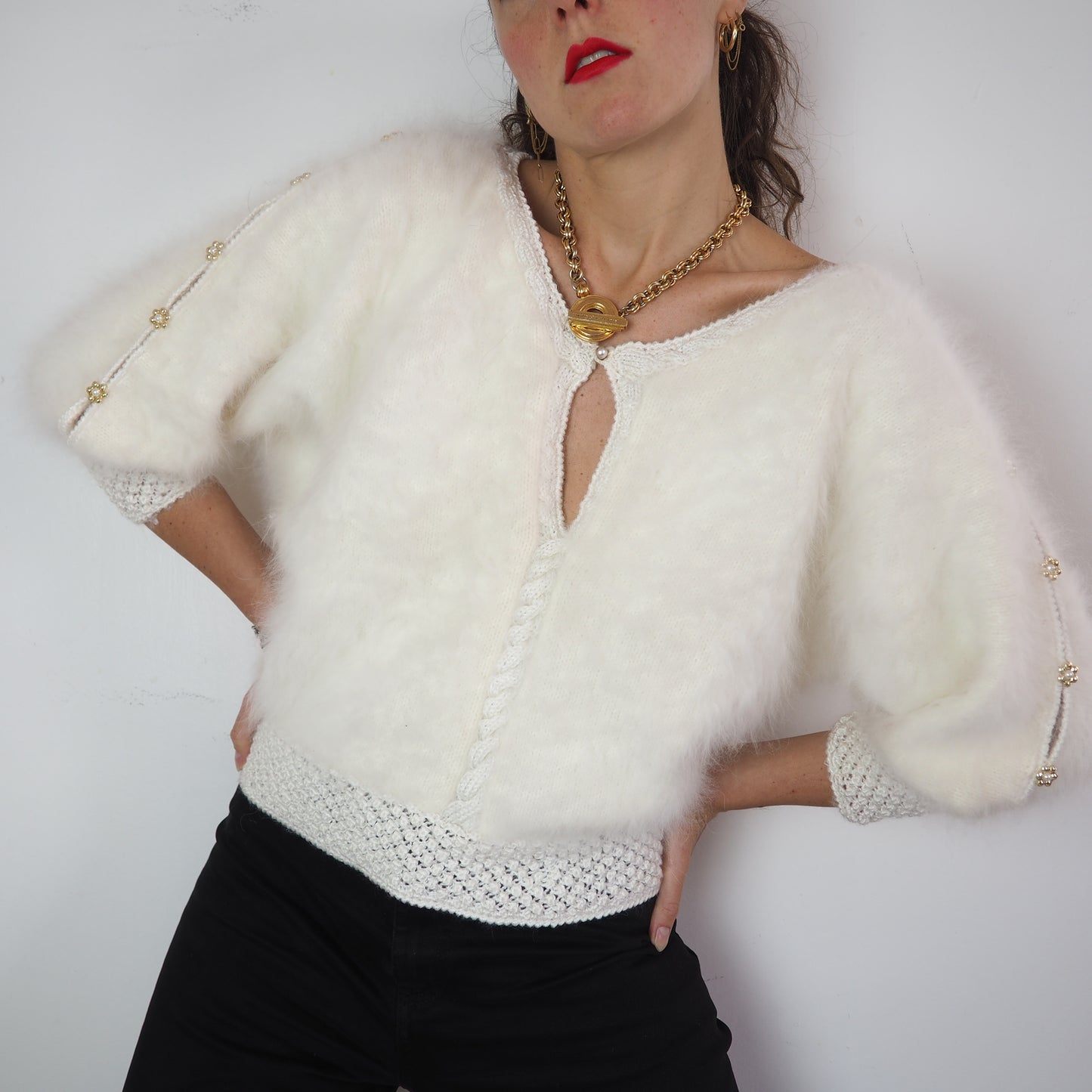 Pull en angora 1980