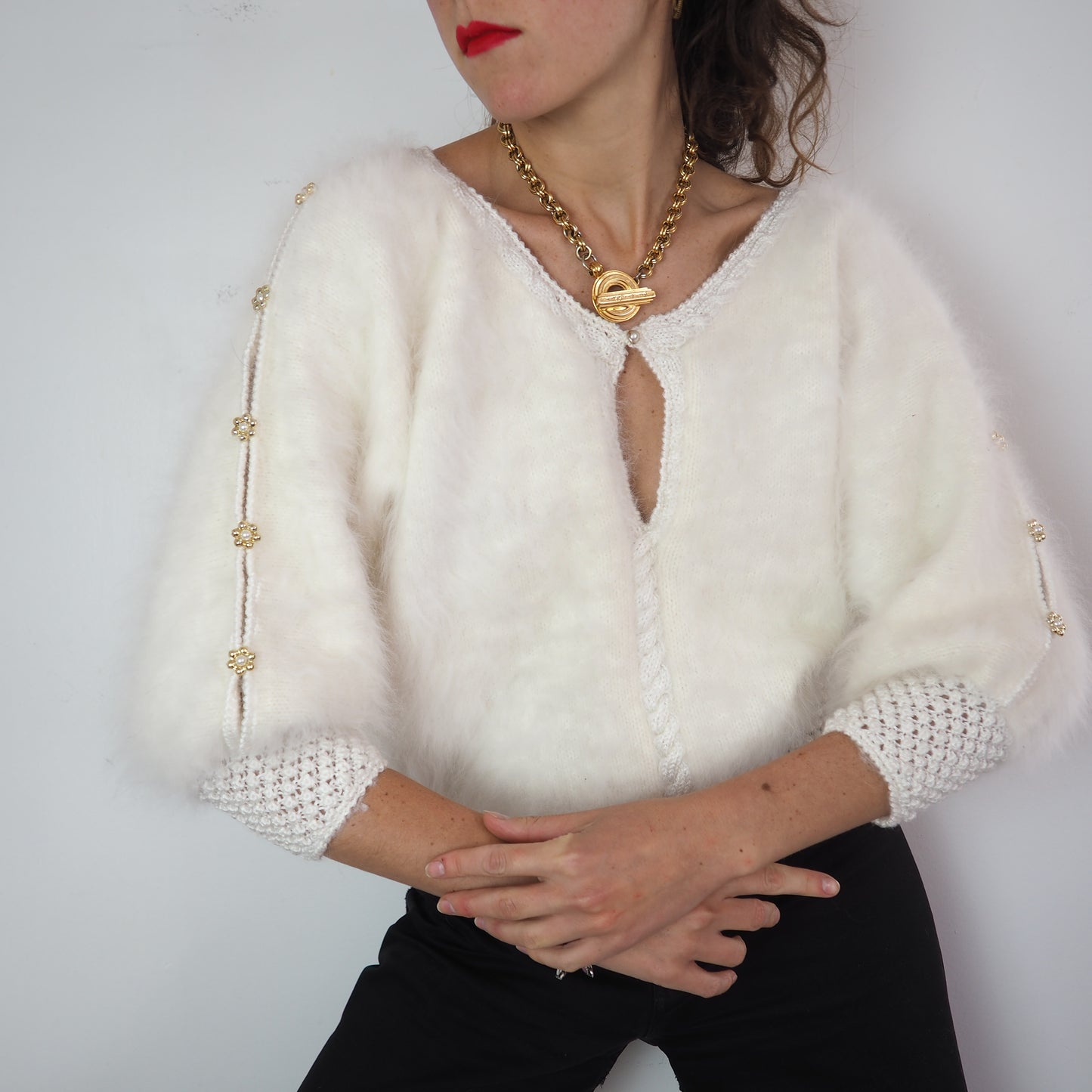 Pull en angora 1980