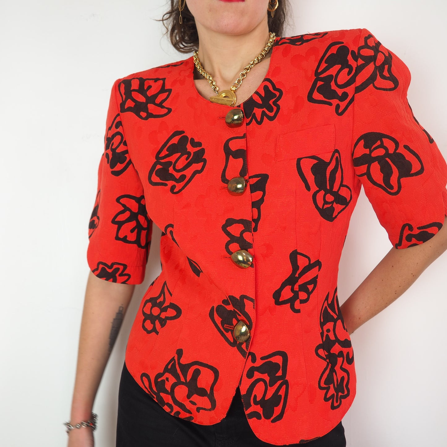 Veste en coton 1980