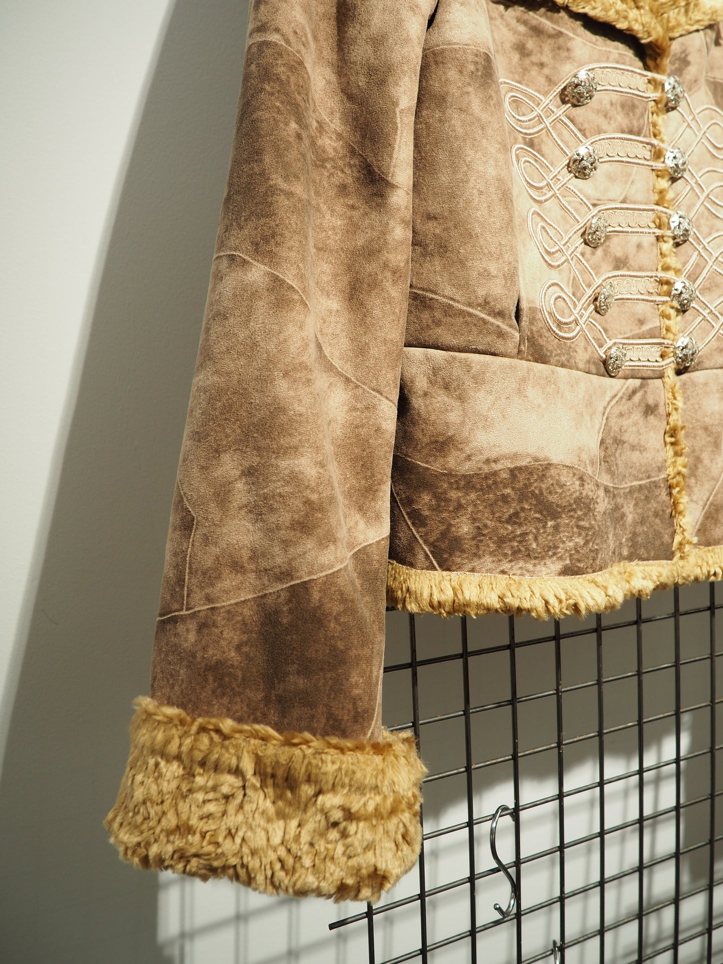 Veste en fausse fourrure