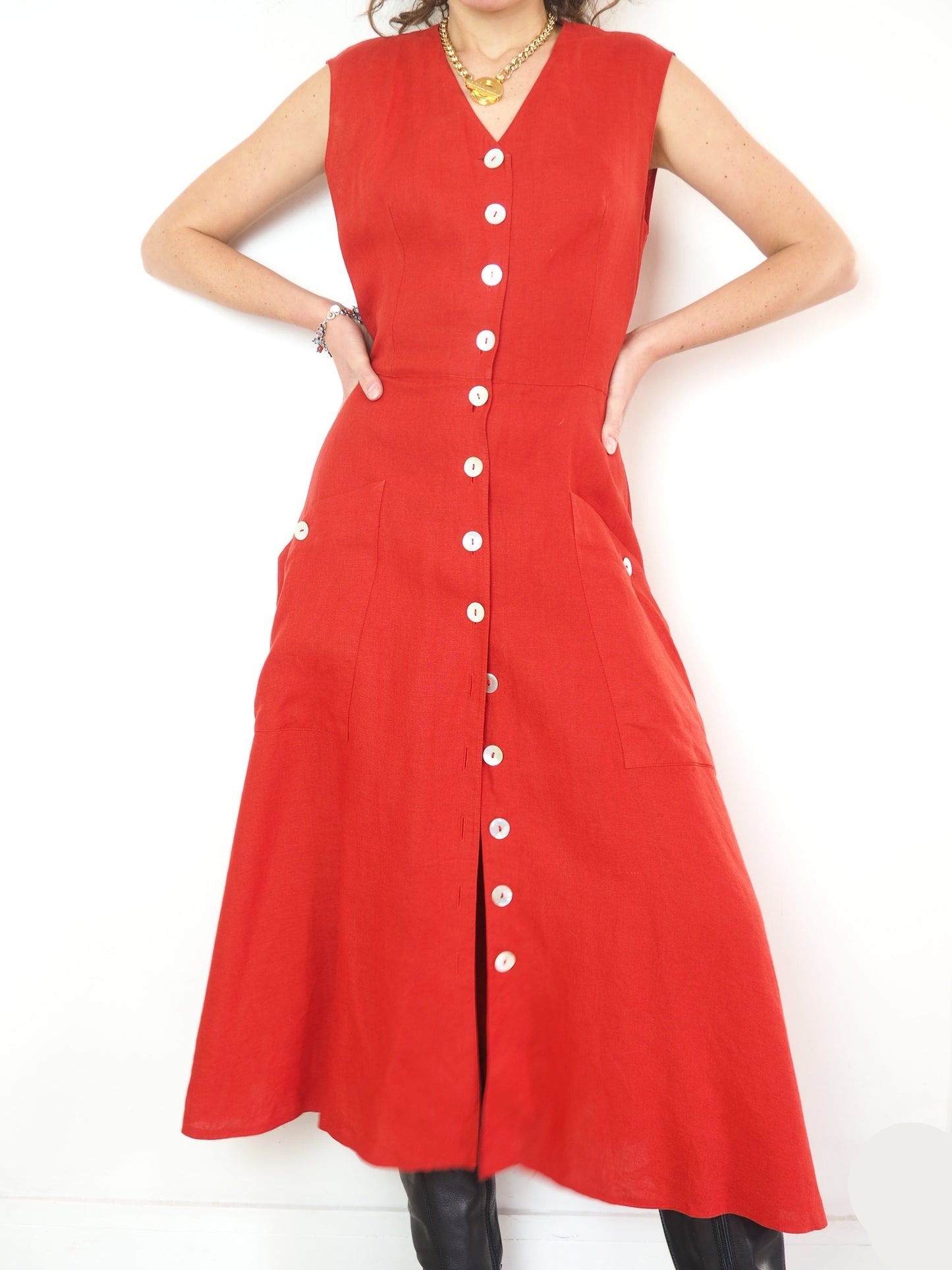 Robe rodier vintage 1990