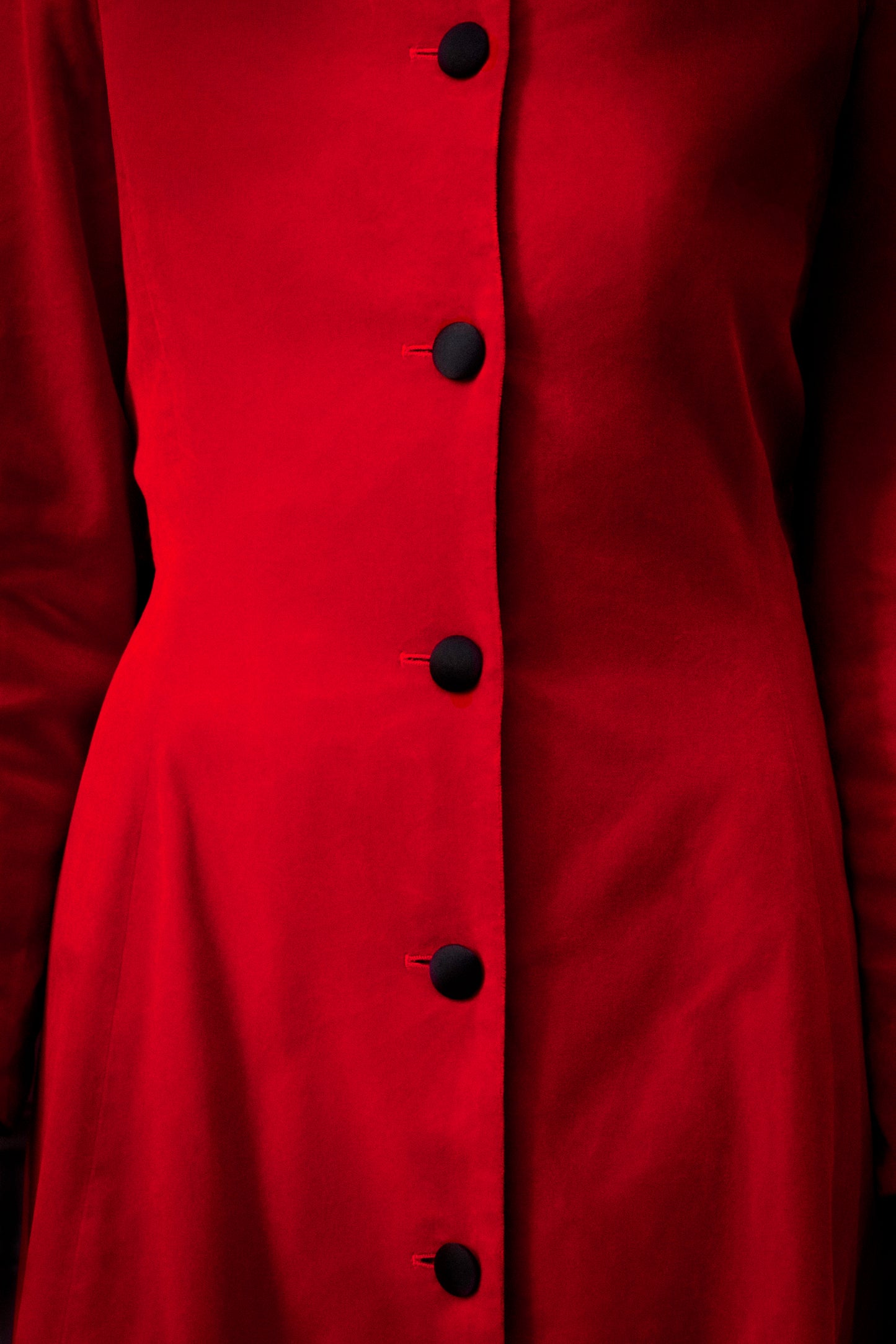 Robe en velours YVES SAINT LAURENT