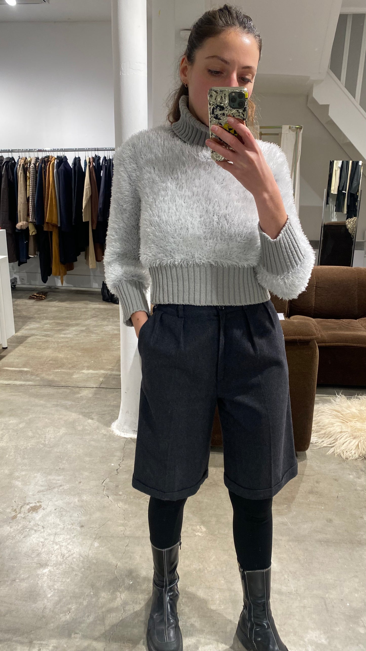 Bermuda en laine 1990