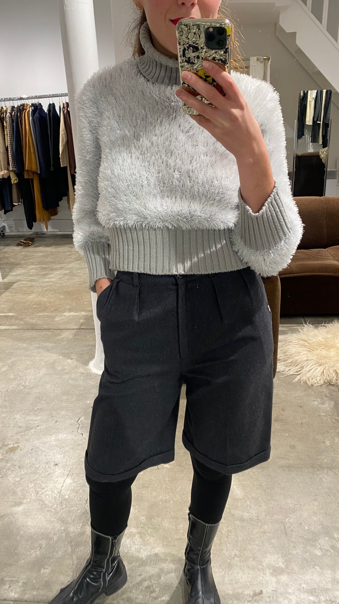 Bermuda en laine 1990