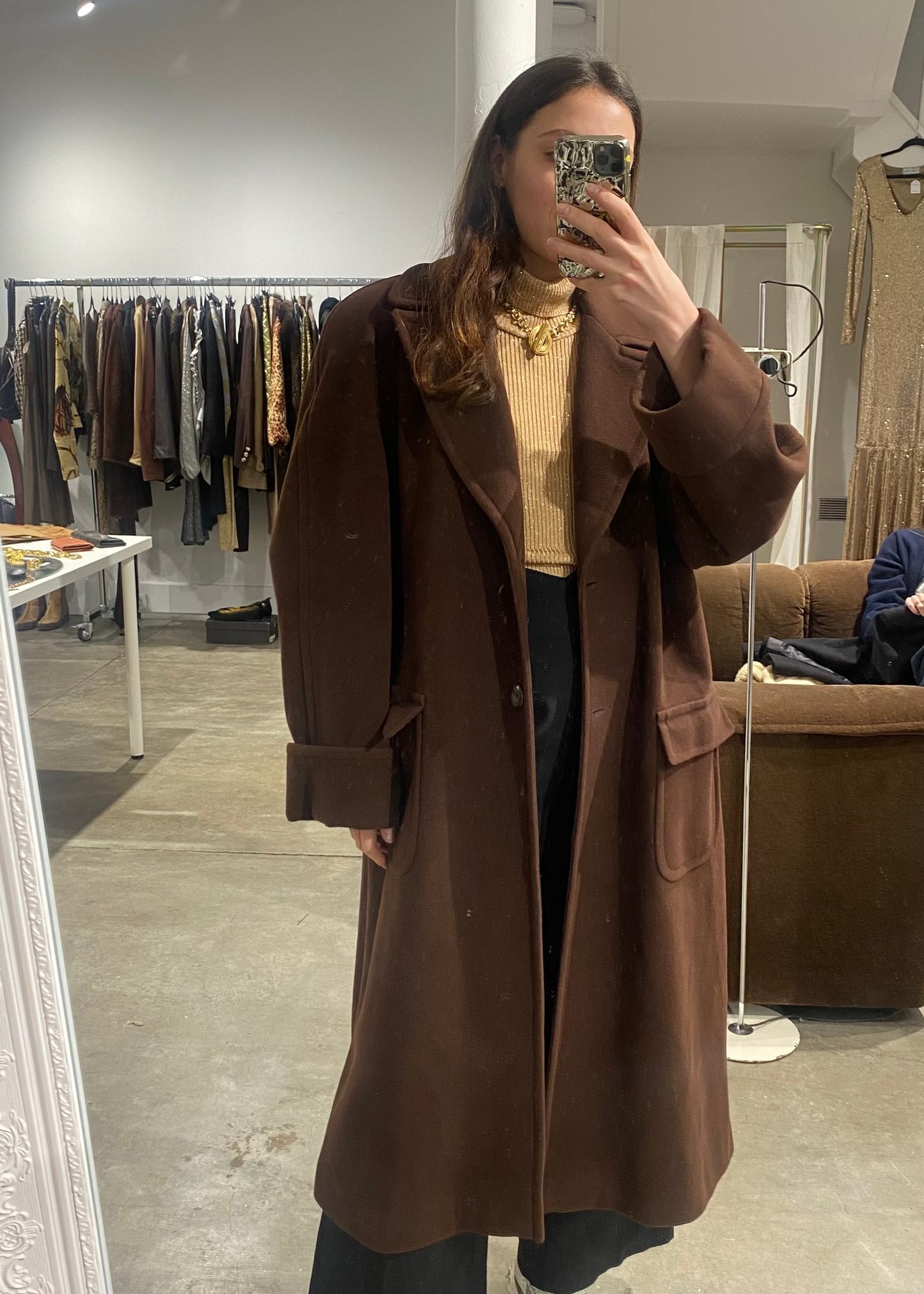 Manteau cachemire 1990