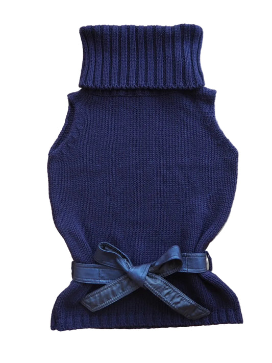 Top col roulé - ceinture cuir NAF NAF