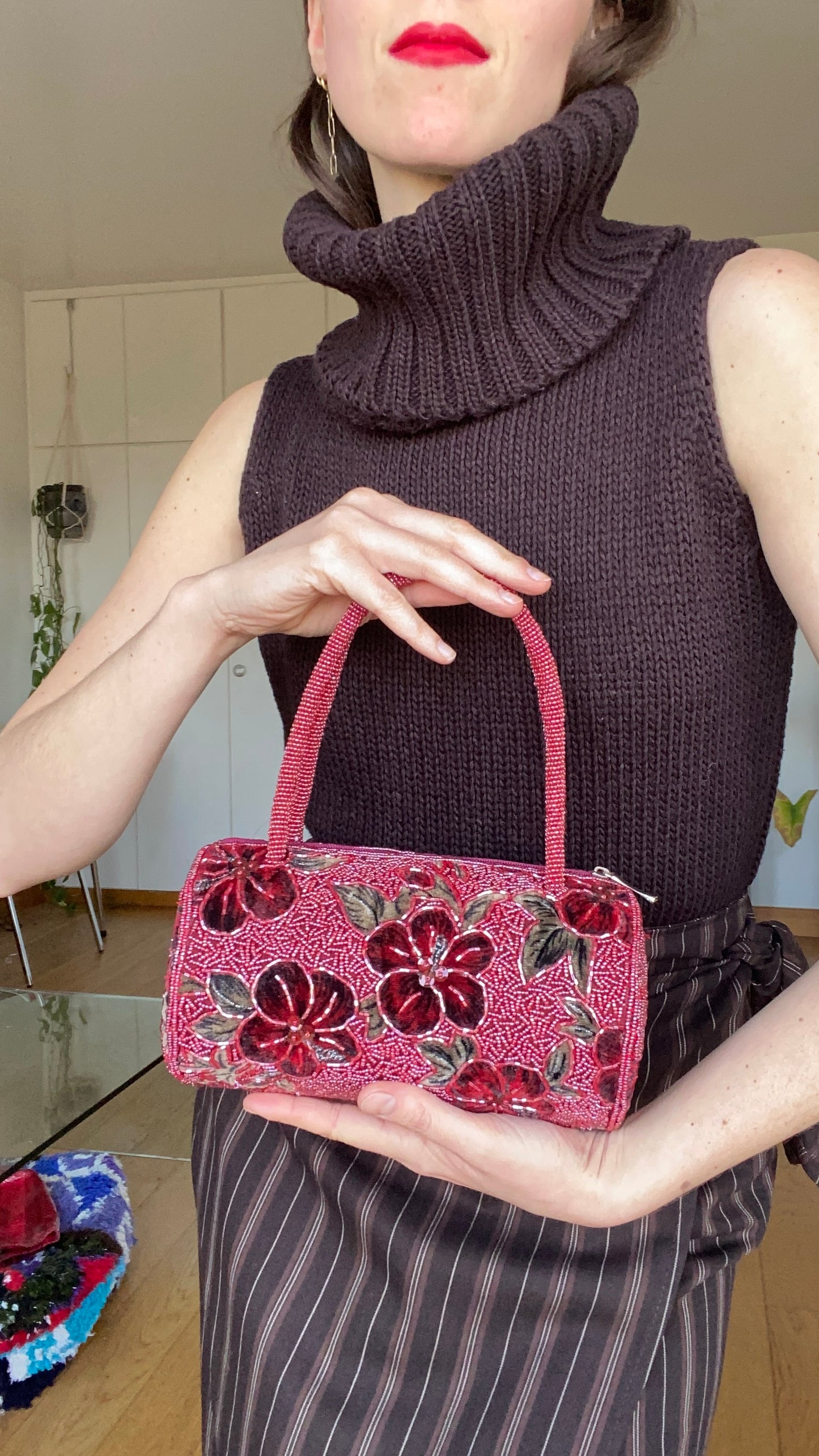 Sac à main en perles 1990