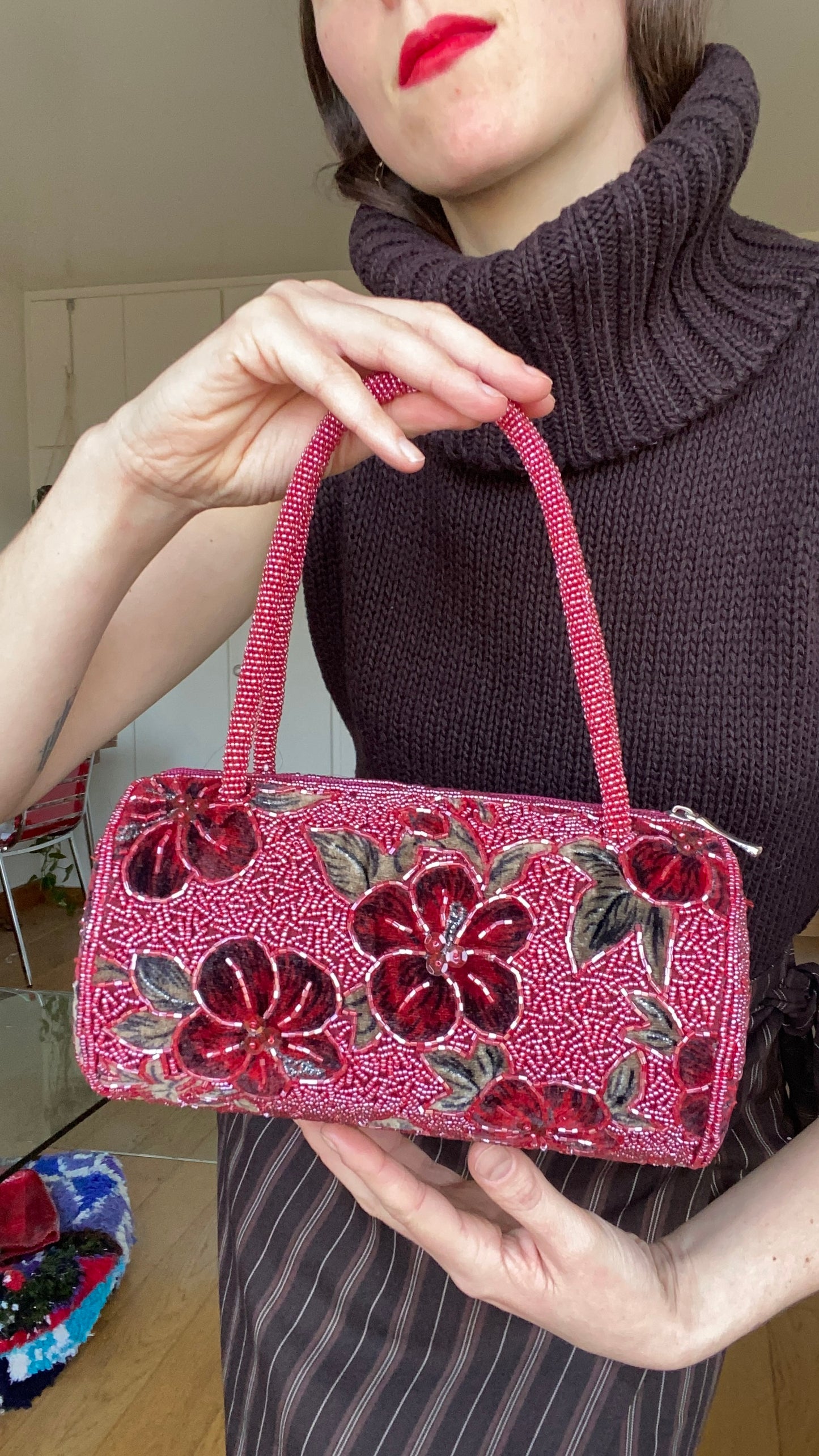 Sac à main en perles 1990