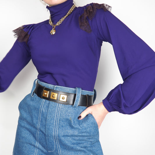 90's JEAN-PAUL GAULTIER blouse (XS-S)