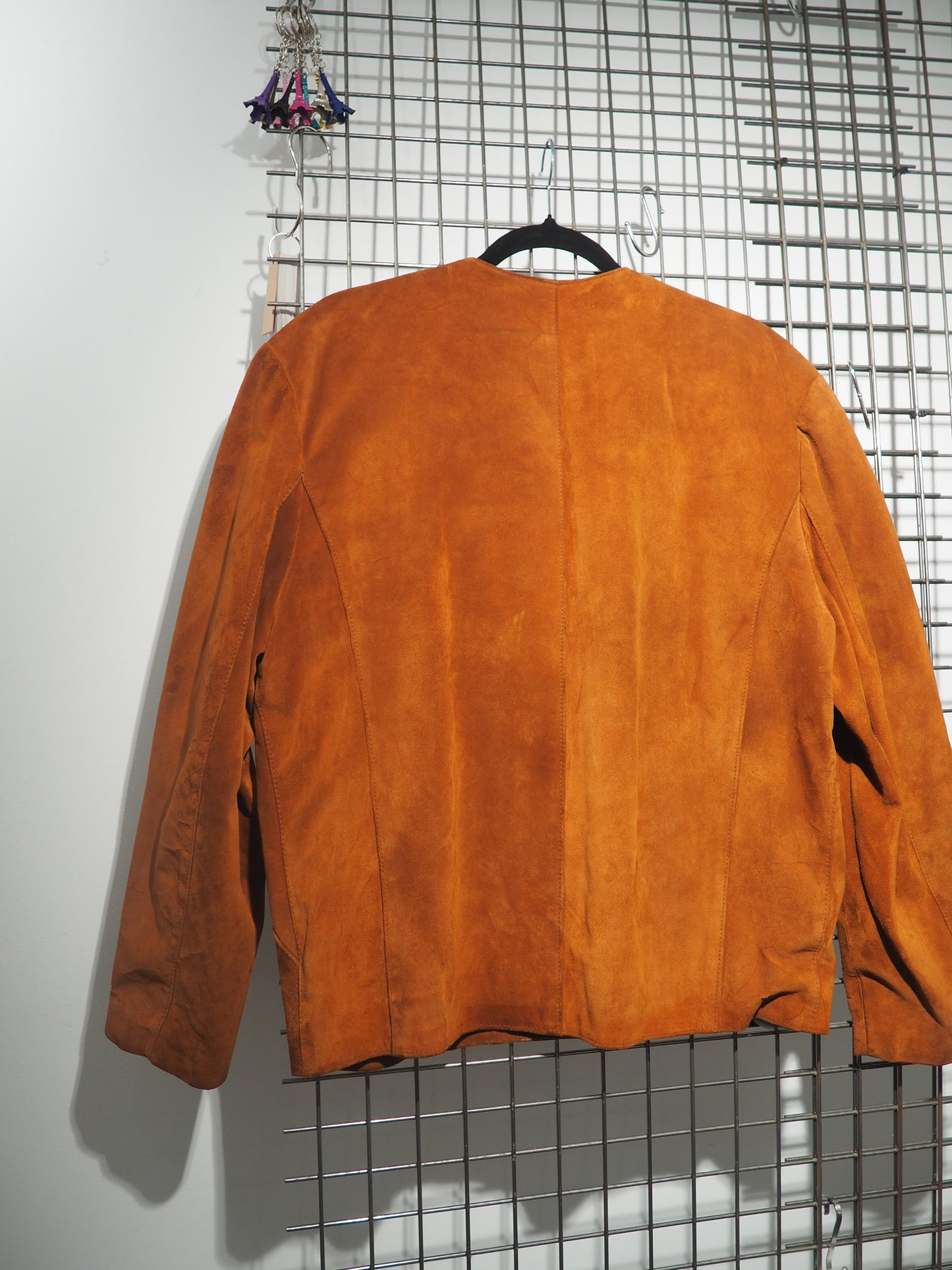 Veste en daim et cuir 1970