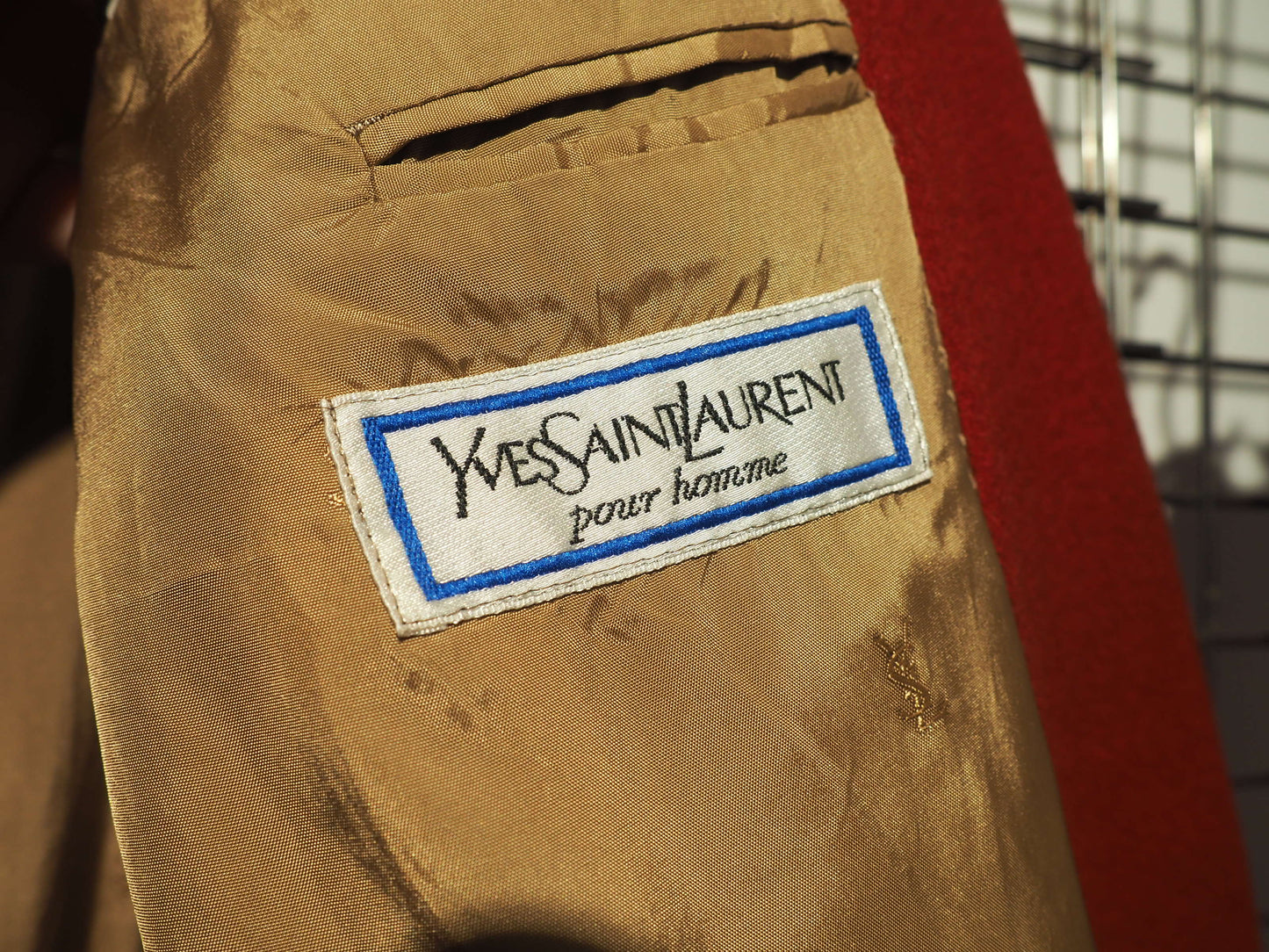 YVES SAINT LAURENT - Blazer en cachemire 1980