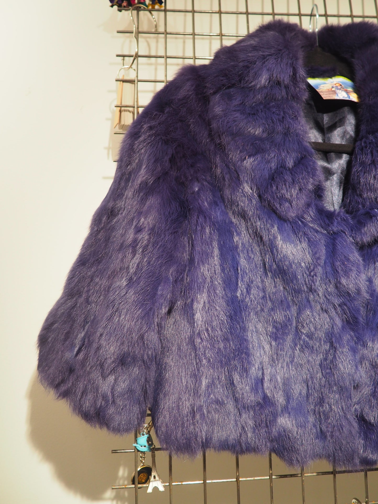 Boléro fourrure de lapin