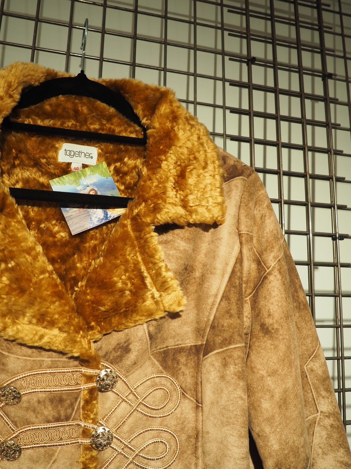 Veste en fausse fourrure