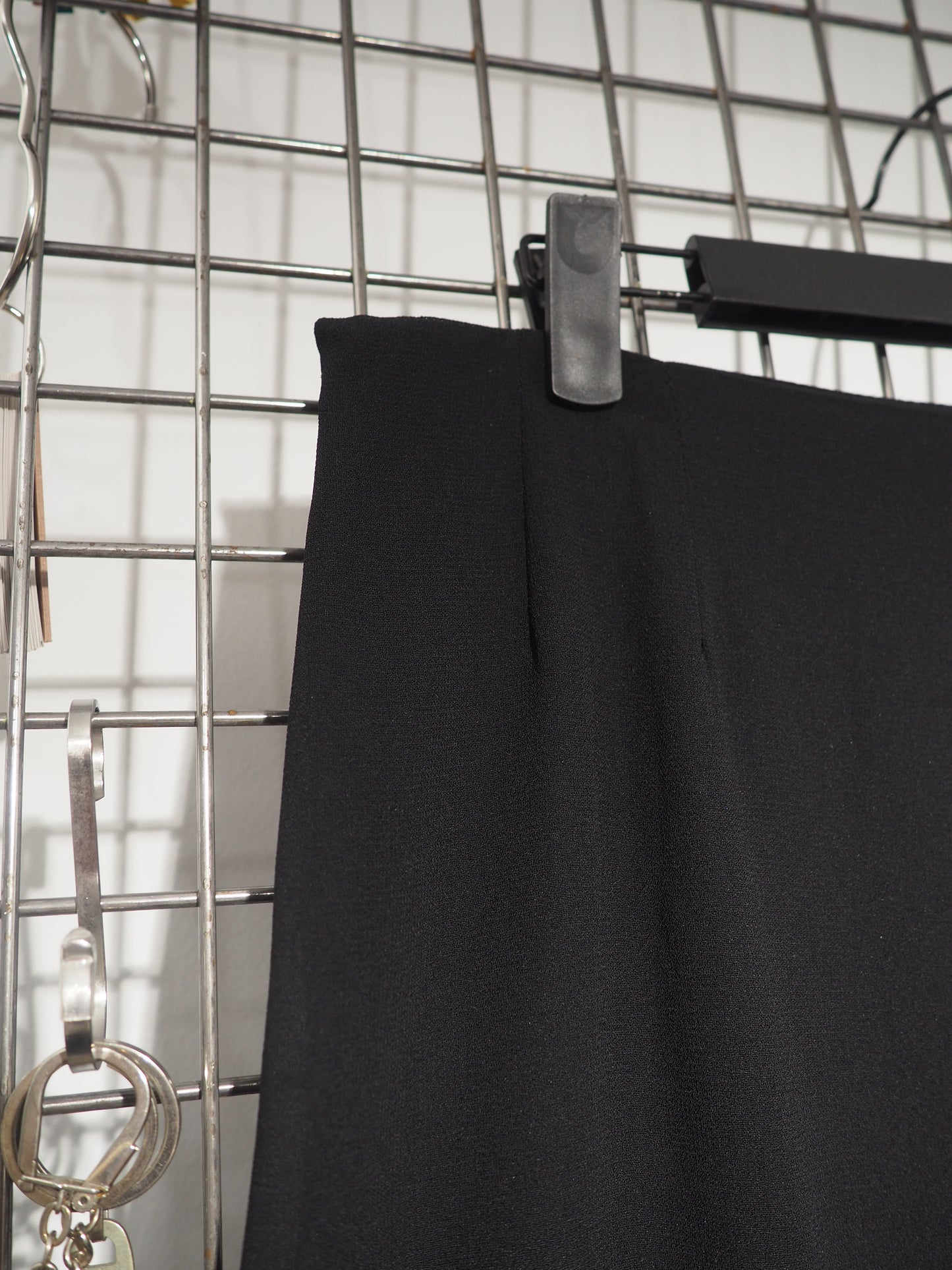 Jupe avec franges à strass 1990