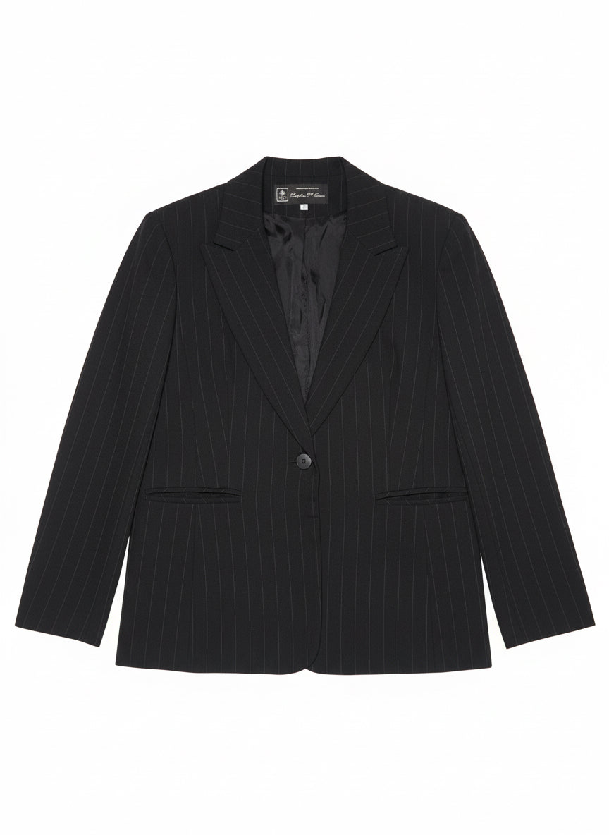 CERRUTI - Blazer rayé en laine