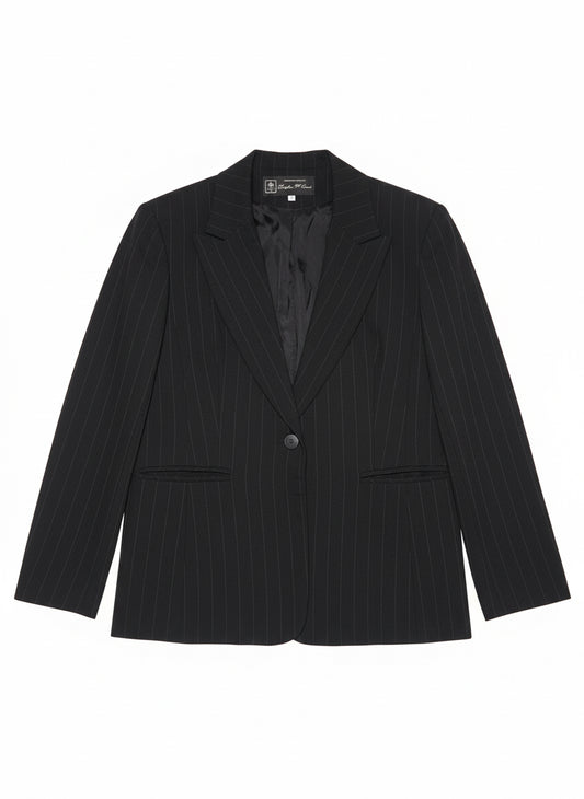 CERRUTI - Blazer rayé en laine