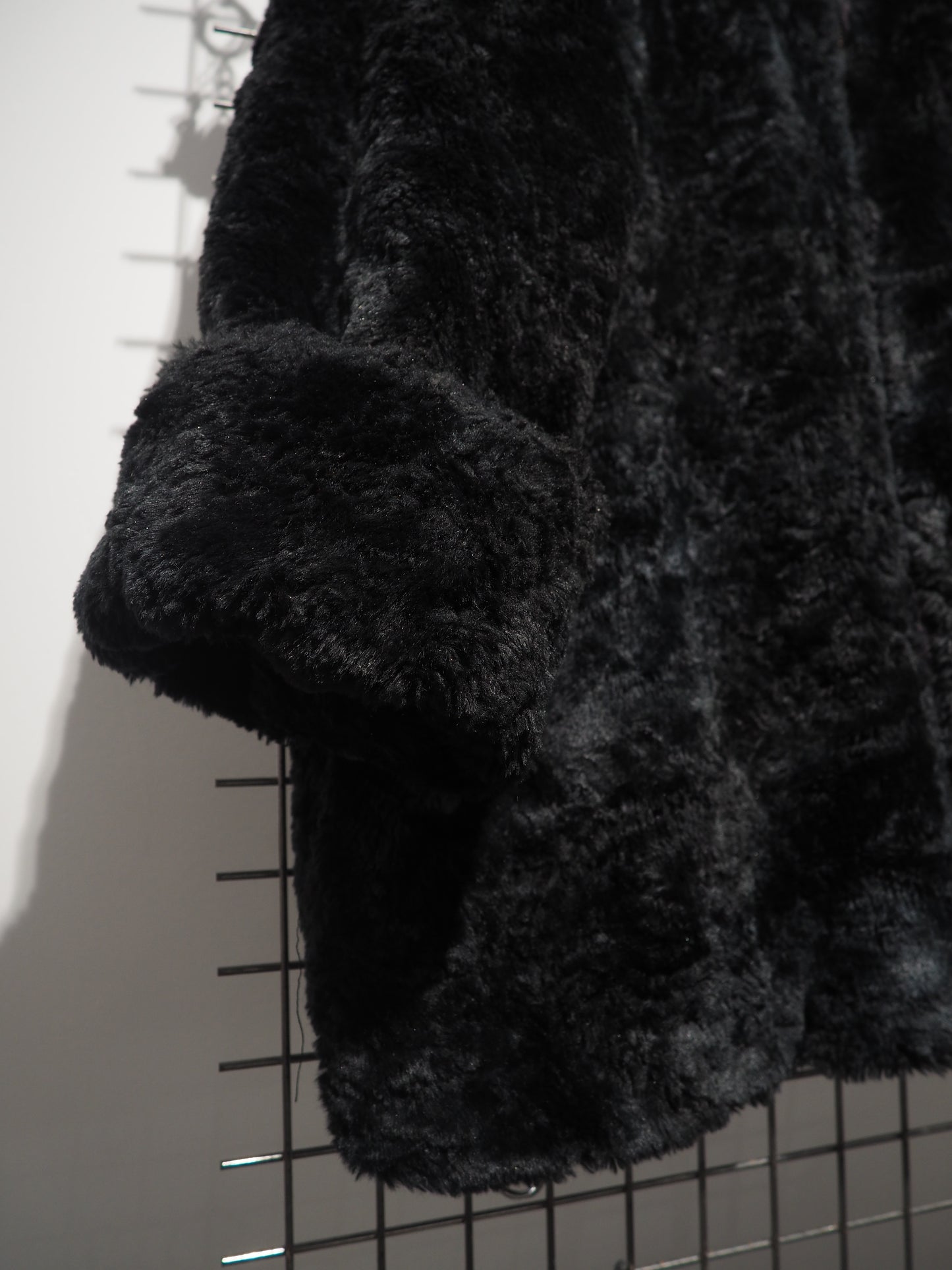 SONIA RYKIEL - Veste en fausse fourrure 1980