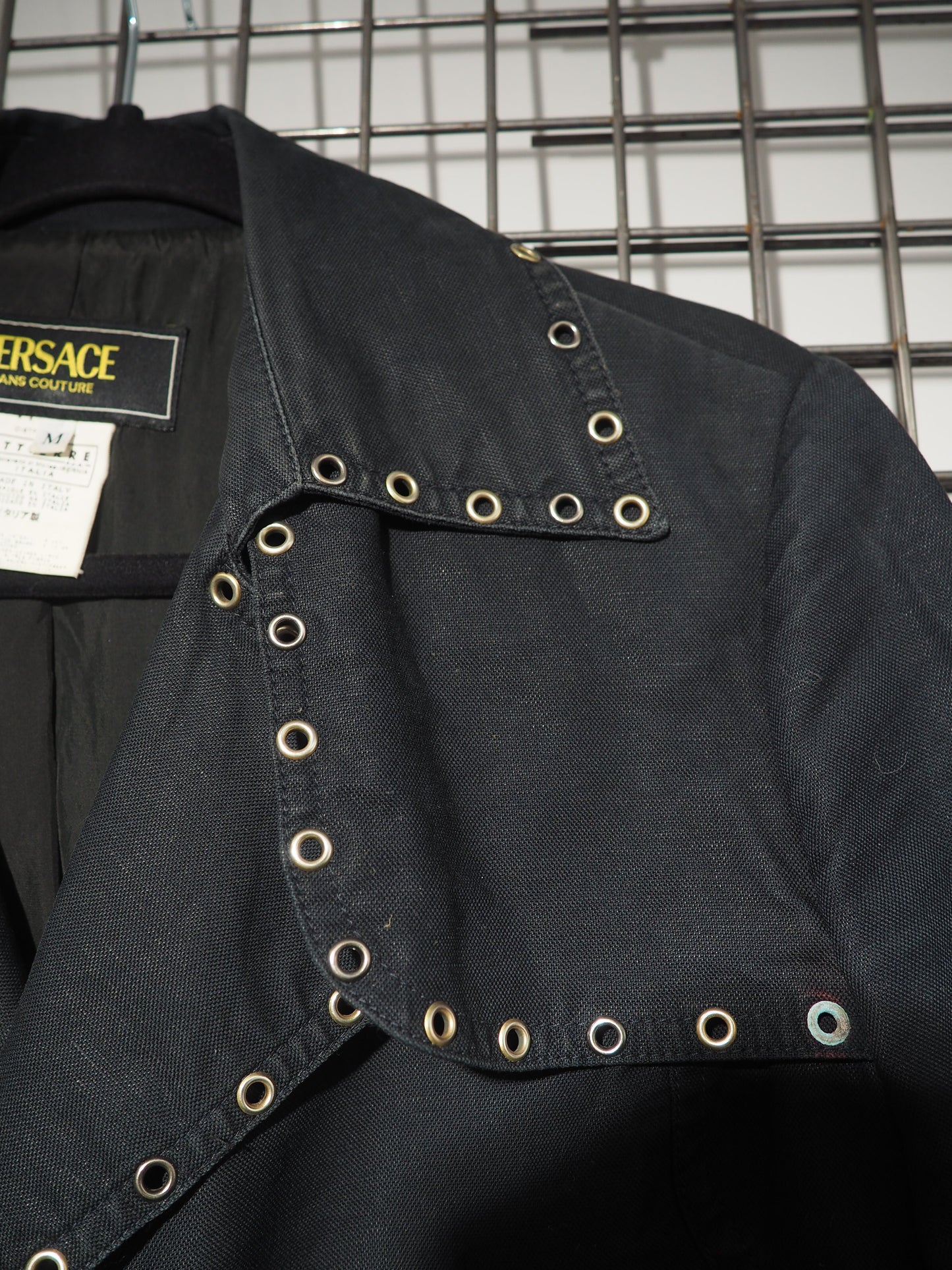 VERSACE - Trench avec ceinture boutons Médusa