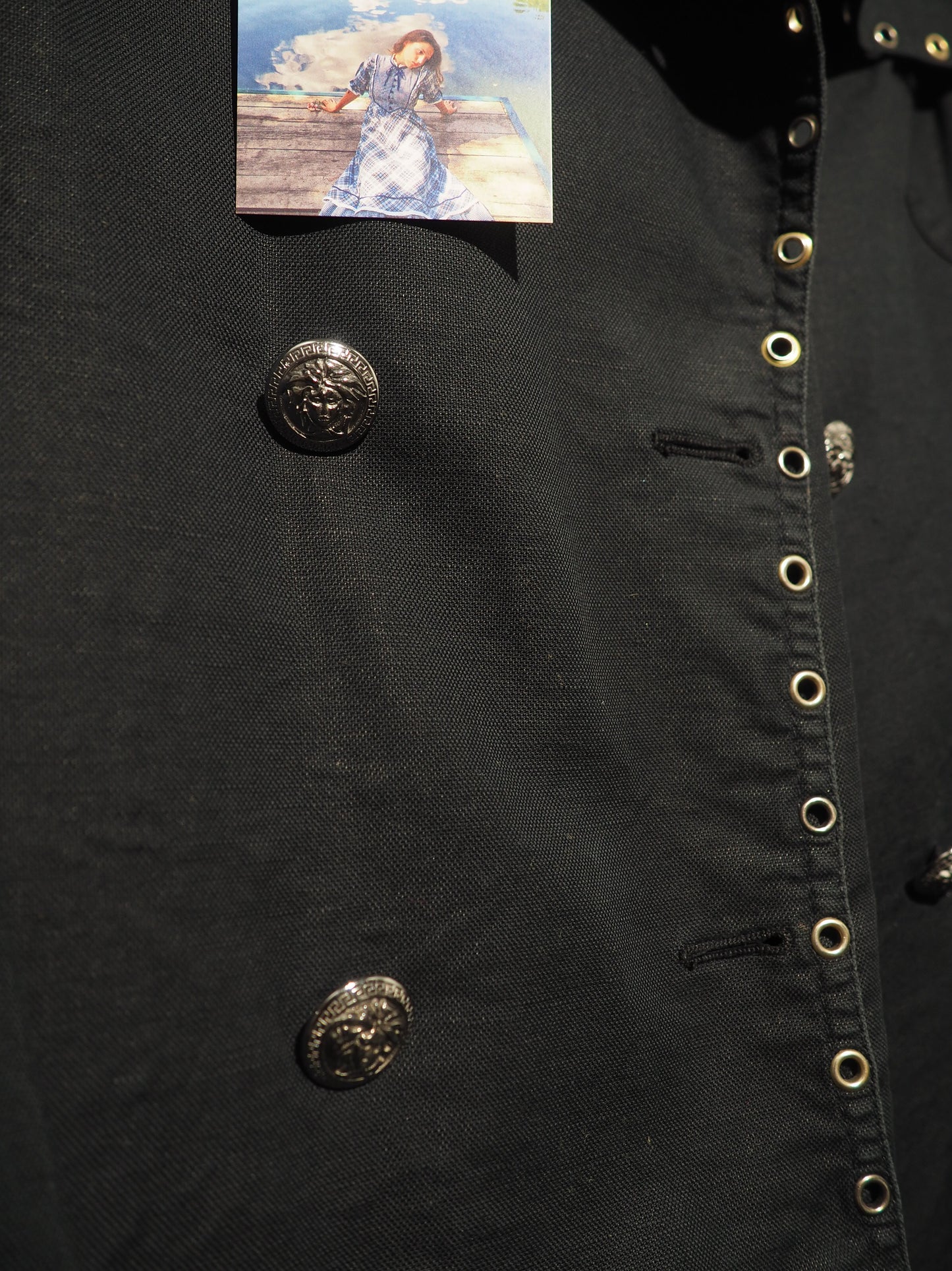 VERSACE - Trench avec ceinture boutons Médusa