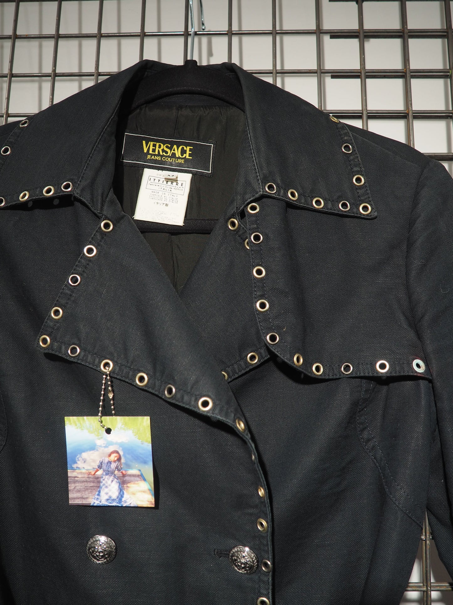 VERSACE - Trench avec ceinture boutons Médusa