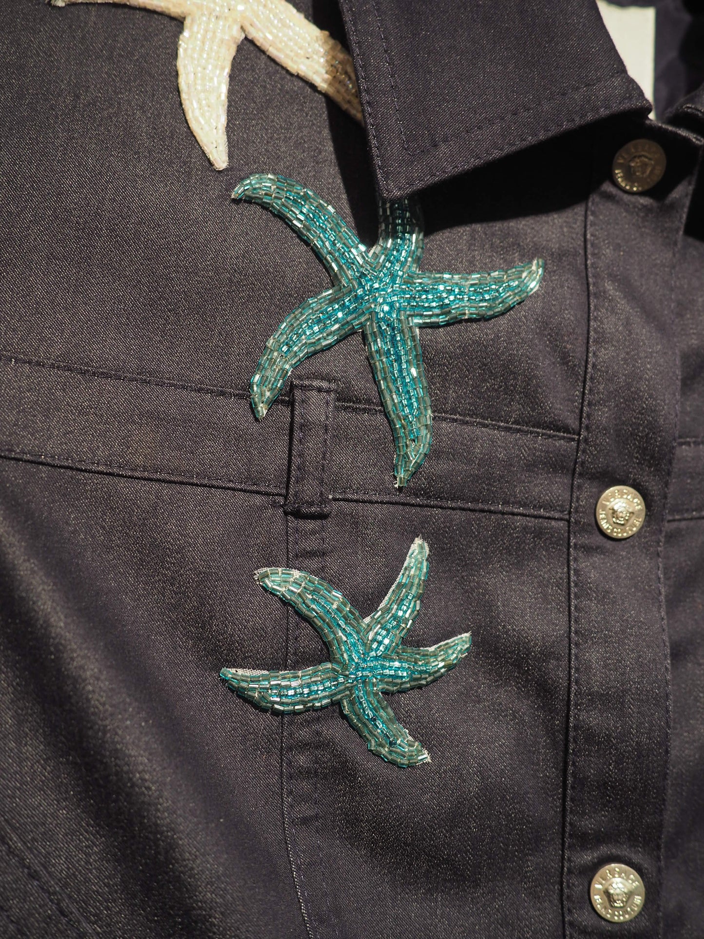 VERSACE - Veste "Les Trésors de la Mer"