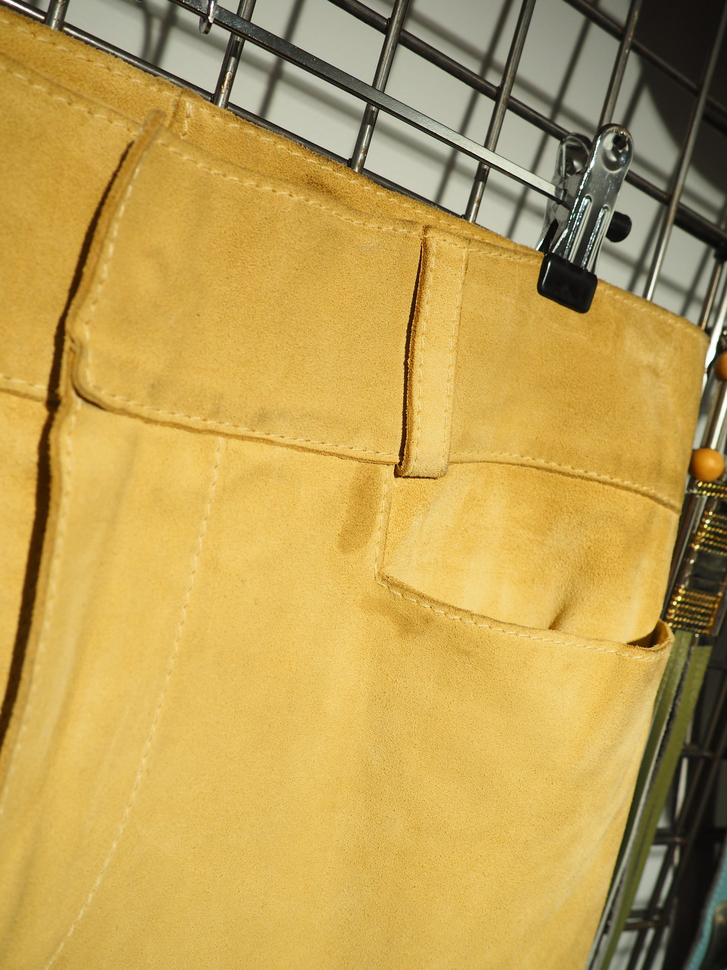 DOLCE & GABBANA - Pantalon en daim