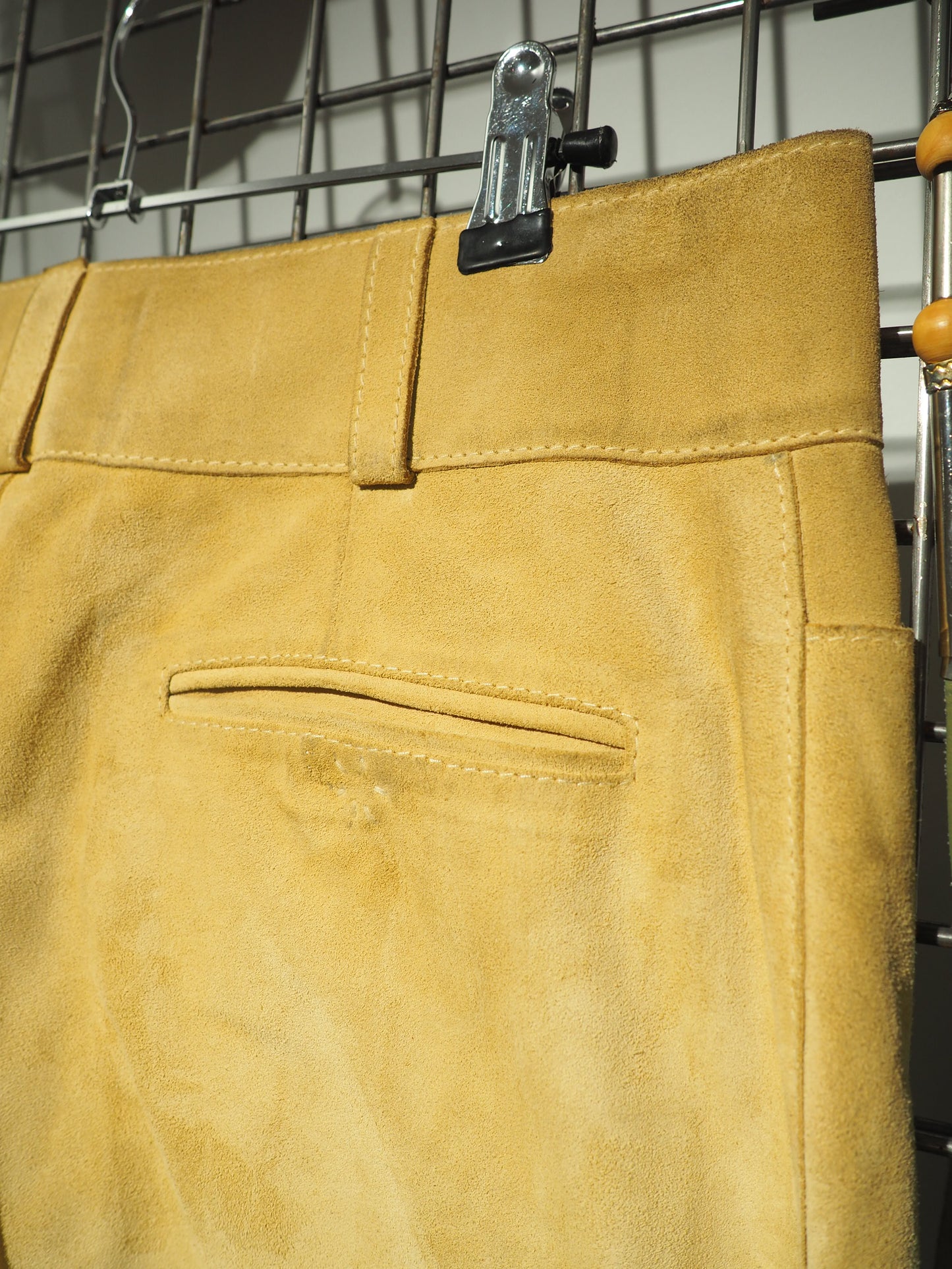 DOLCE & GABBANA - Pantalon en daim