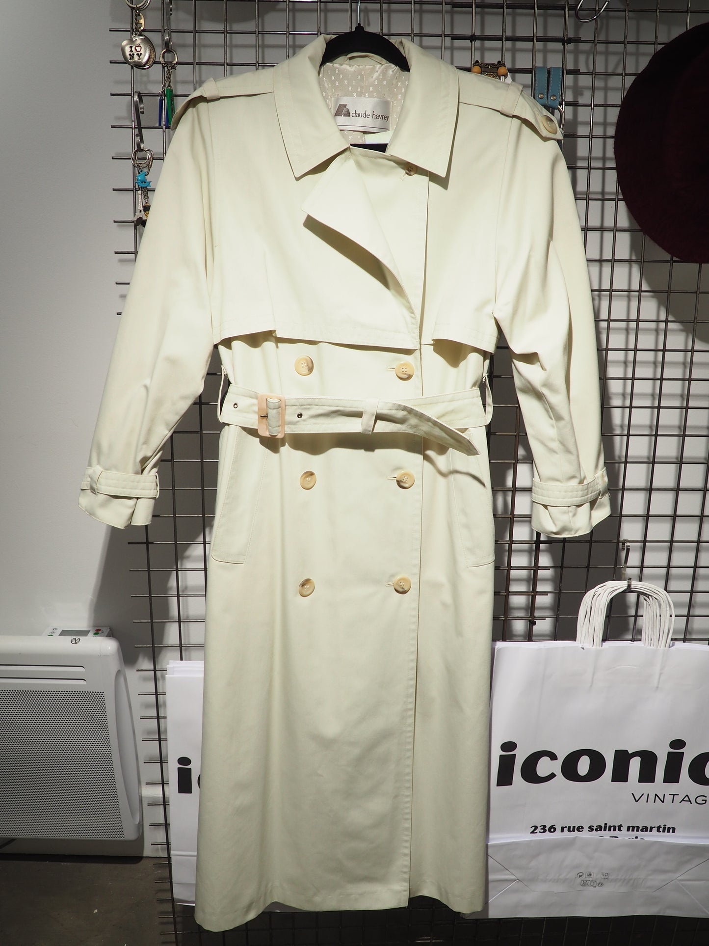 Trench écru 1990