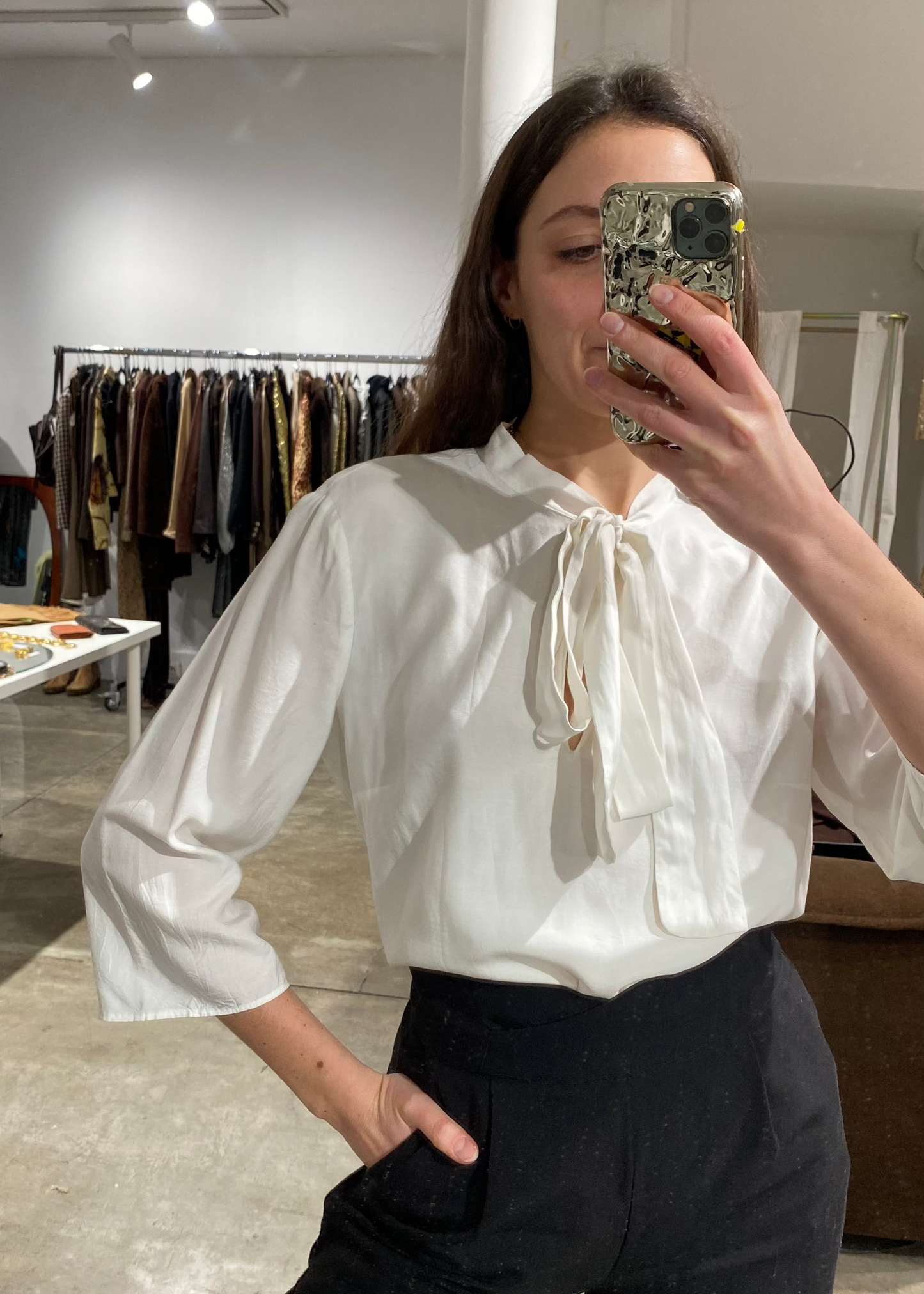 Blouse lavallière MAX & CO
