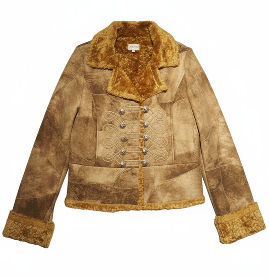 Veste en fausse fourrure