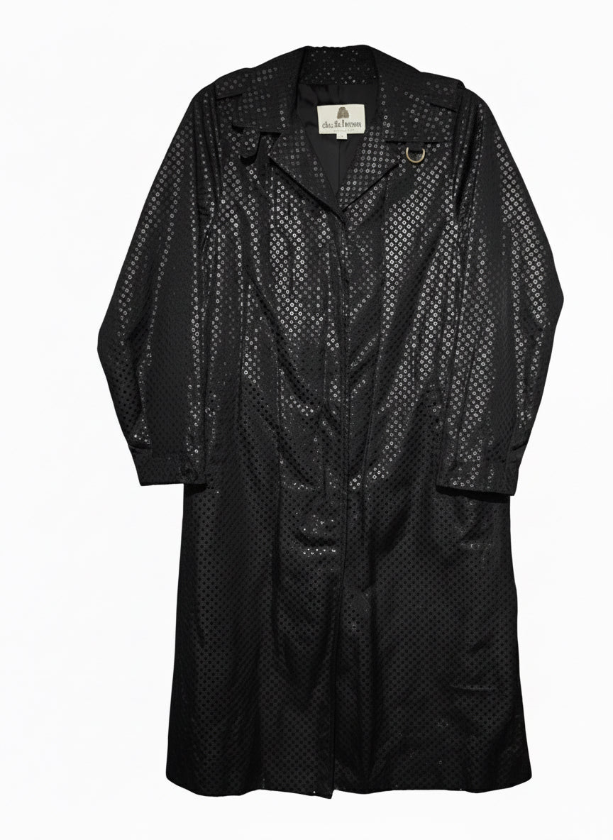 Imperméable brillant 1980